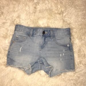 Girls Justice denim shorts